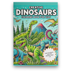 Creative Dinosaurs Coloring Book for kids