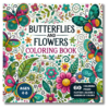 Butterflies and Flowers Coloring Book