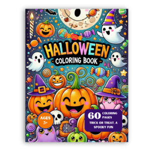 Halloween coloring book