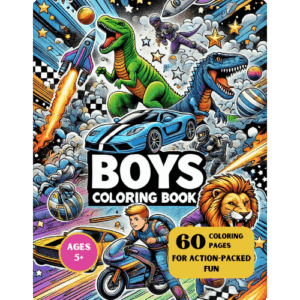 Boys Coloring Books