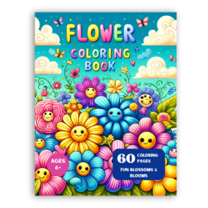 Flower Coloring Book