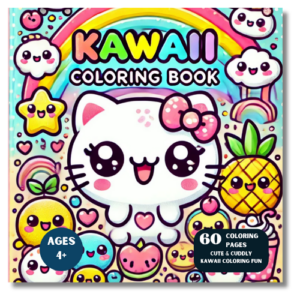 kawaii coloring book