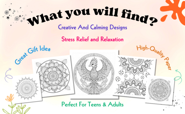 Mandala coloring books