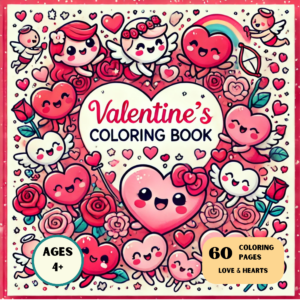 valentines coloring book