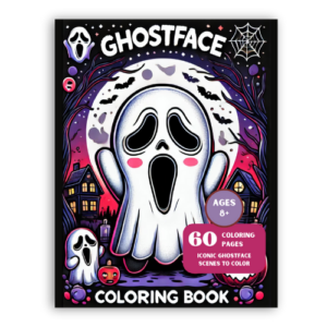 Ghostface coloring book