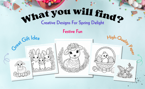 Easter coloring book