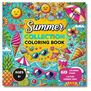 Summer Collection Coloring Book