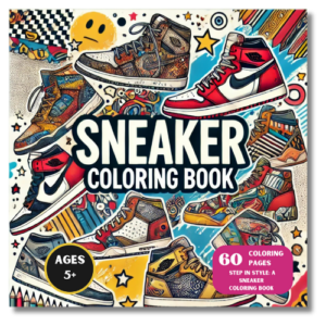 Sneaker Coloring Book