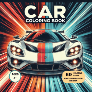 car coloring book