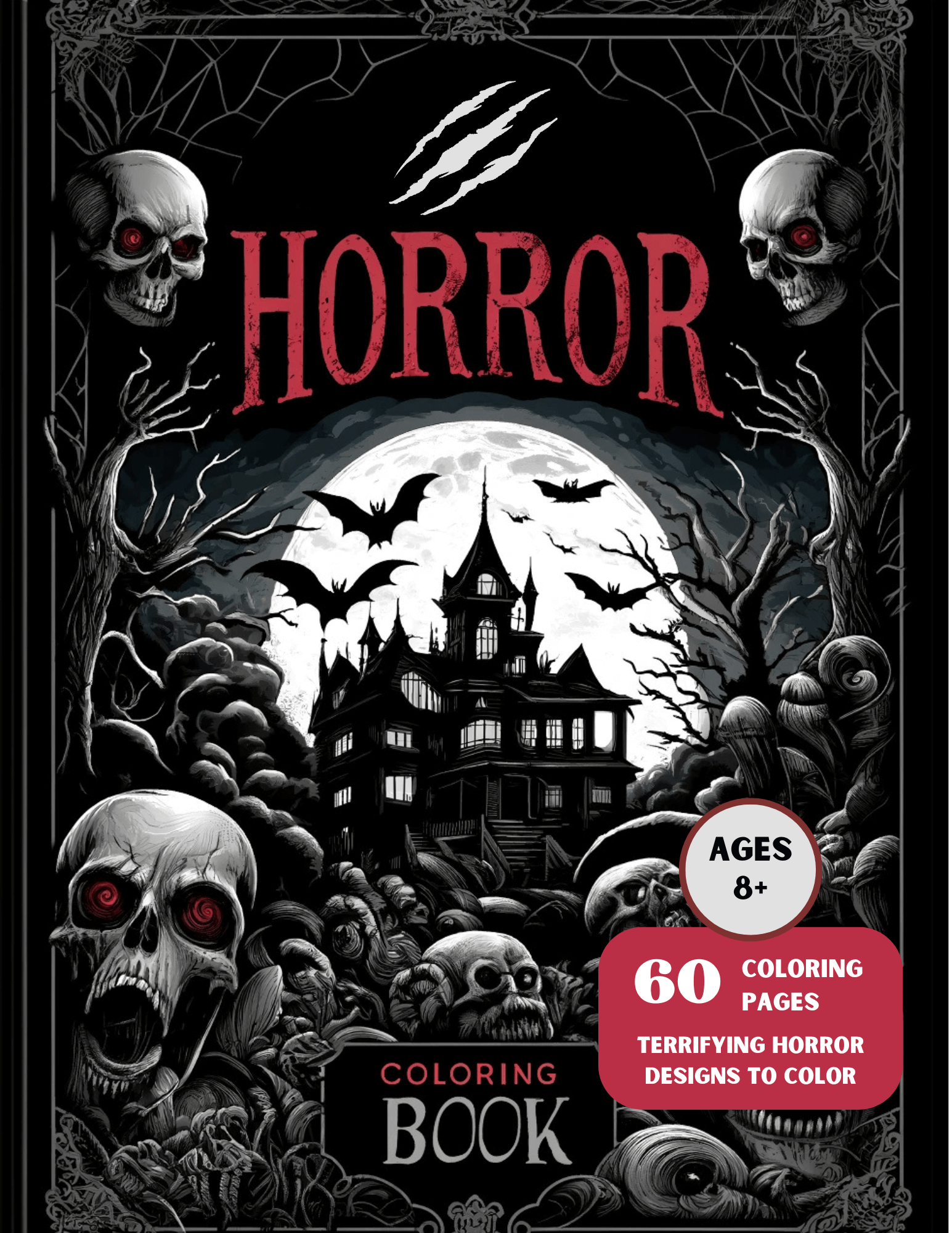 Horror coloring book 1 Horror coloring book